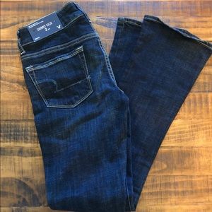 American Eagle skinny kick jeans